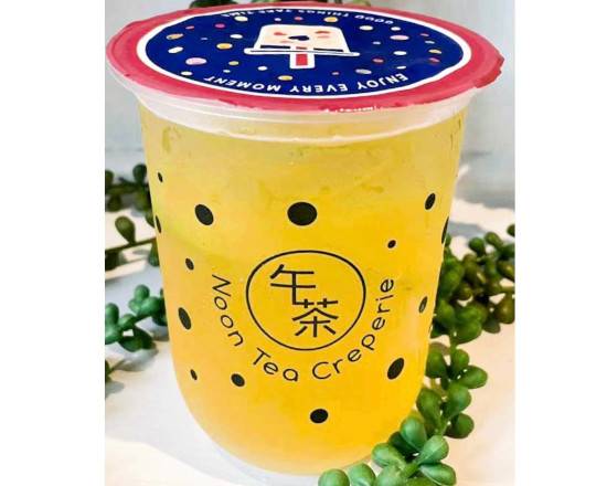 Order Pineapple Lime Tea (16oz) food online from Noon Tea Creperie store, Madison on bringmethat.com