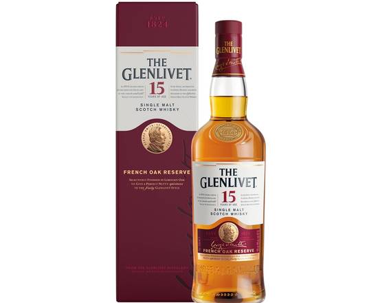 Order The glenlivet 15yr 750ml  food online from House Of Wine store, New Rochelle on bringmethat.com