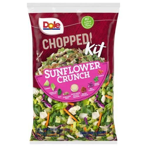 Order Dole · Sunflower Crunch Chopped Salad Kit (13.6 oz) food online from Shaw's store, Concord on bringmethat.com