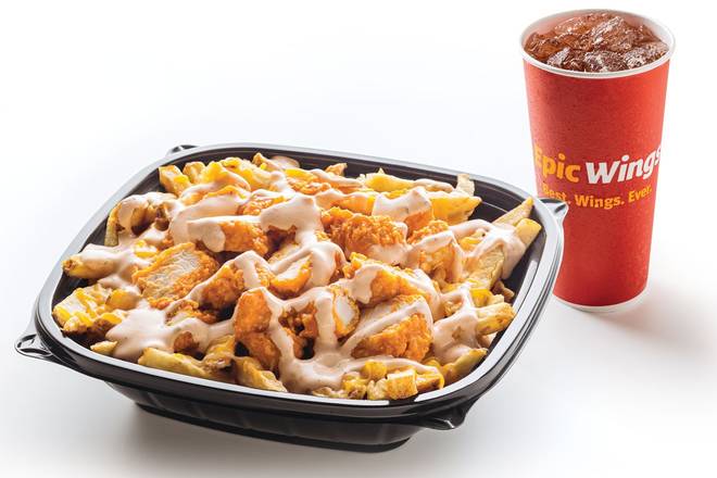 Order Epic Chicken Fries Combo food online from Epic Wings store, Corona on bringmethat.com