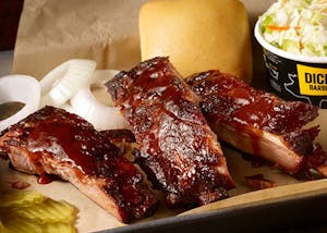 Order Pork Ribs food online from Dickey's Barbecue Pit store, Whittier on bringmethat.com