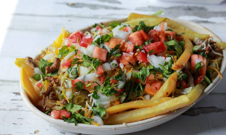 Order Steak Fries food online from Cilantro Taqueria store, Shaker Heights on bringmethat.com