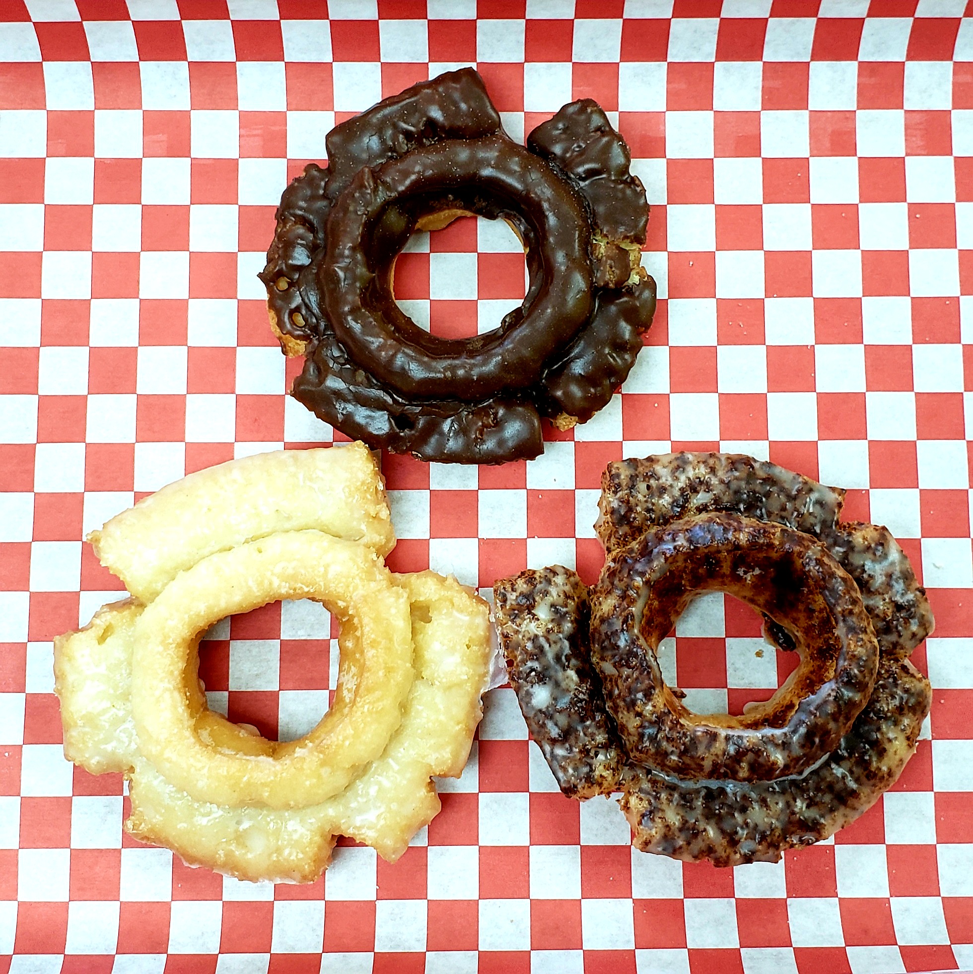 Order Old Fashion Cake Donut food online from Mydonuts store, Dallas on bringmethat.com