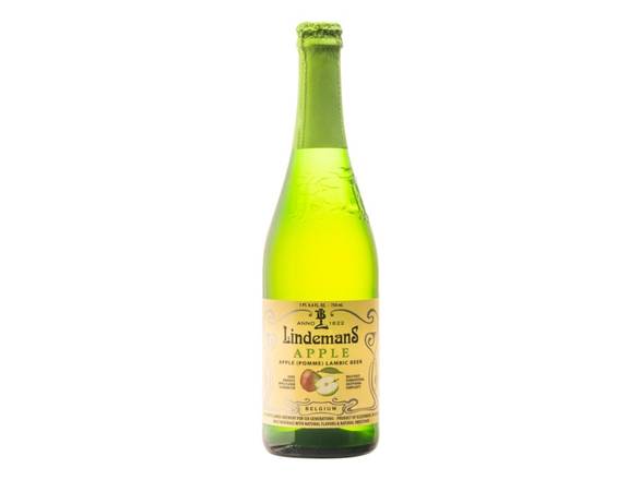 Order Lindemans Apple (Pomme) Lambic - 750ml Bottle food online from Garfield's Beverage Warehouse store, Chicago on bringmethat.com
