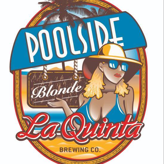 Order Poolside Blonde - 64oz Growler (Glass Jar Included) food online from La Quinta Brewing Co Old Town Taproom store, La Quinta on bringmethat.com
