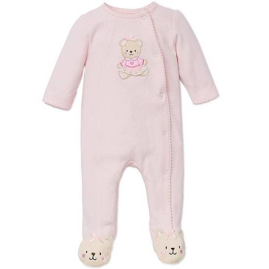 Order Little Me® Newborn Sweet Bear Footie in Pink food online from Bed Bath & Beyond store, Lancaster on bringmethat.com