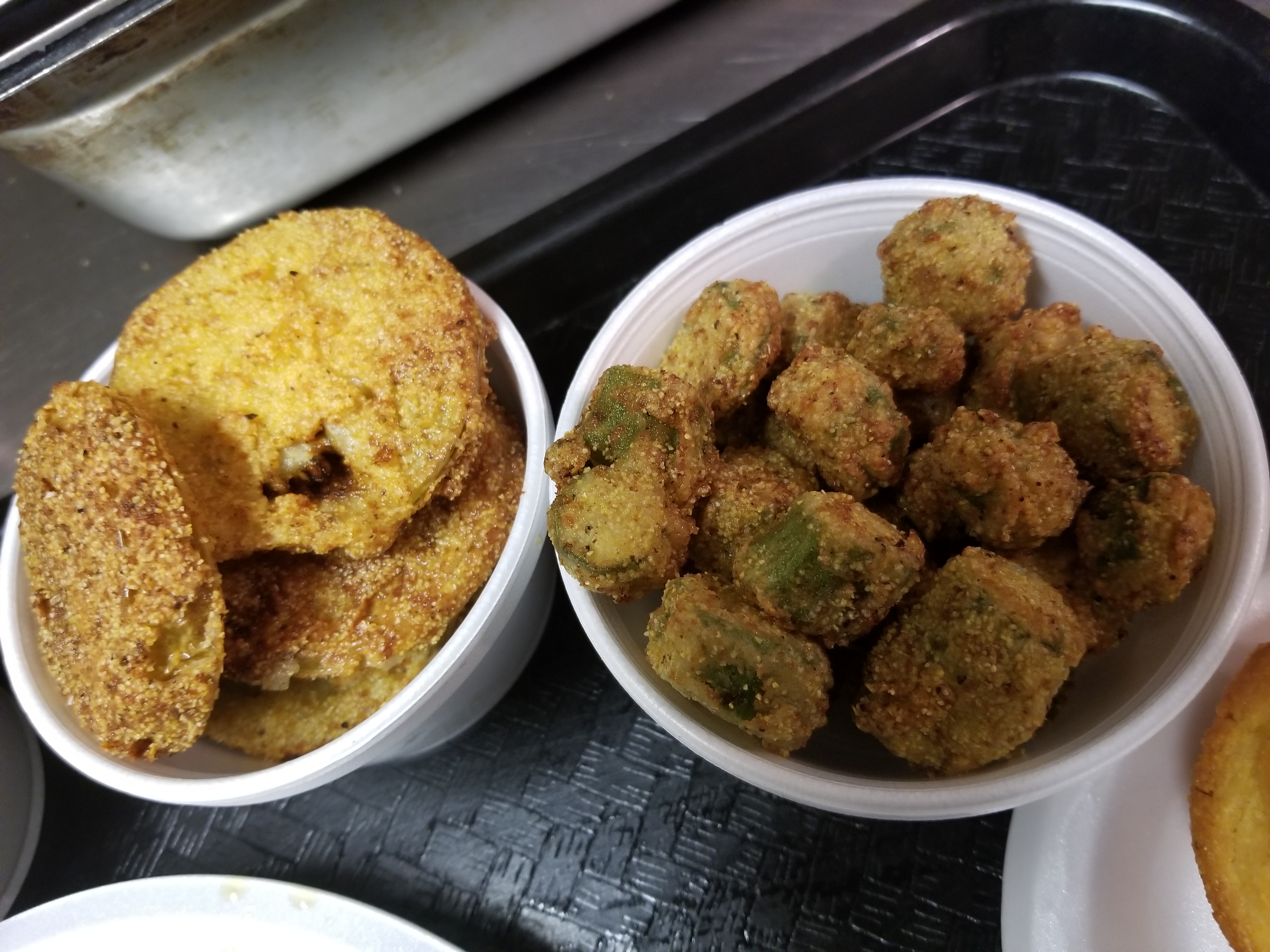 Order Country Fried Okra food online from Gram Mission Bbq store, Riverside on bringmethat.com