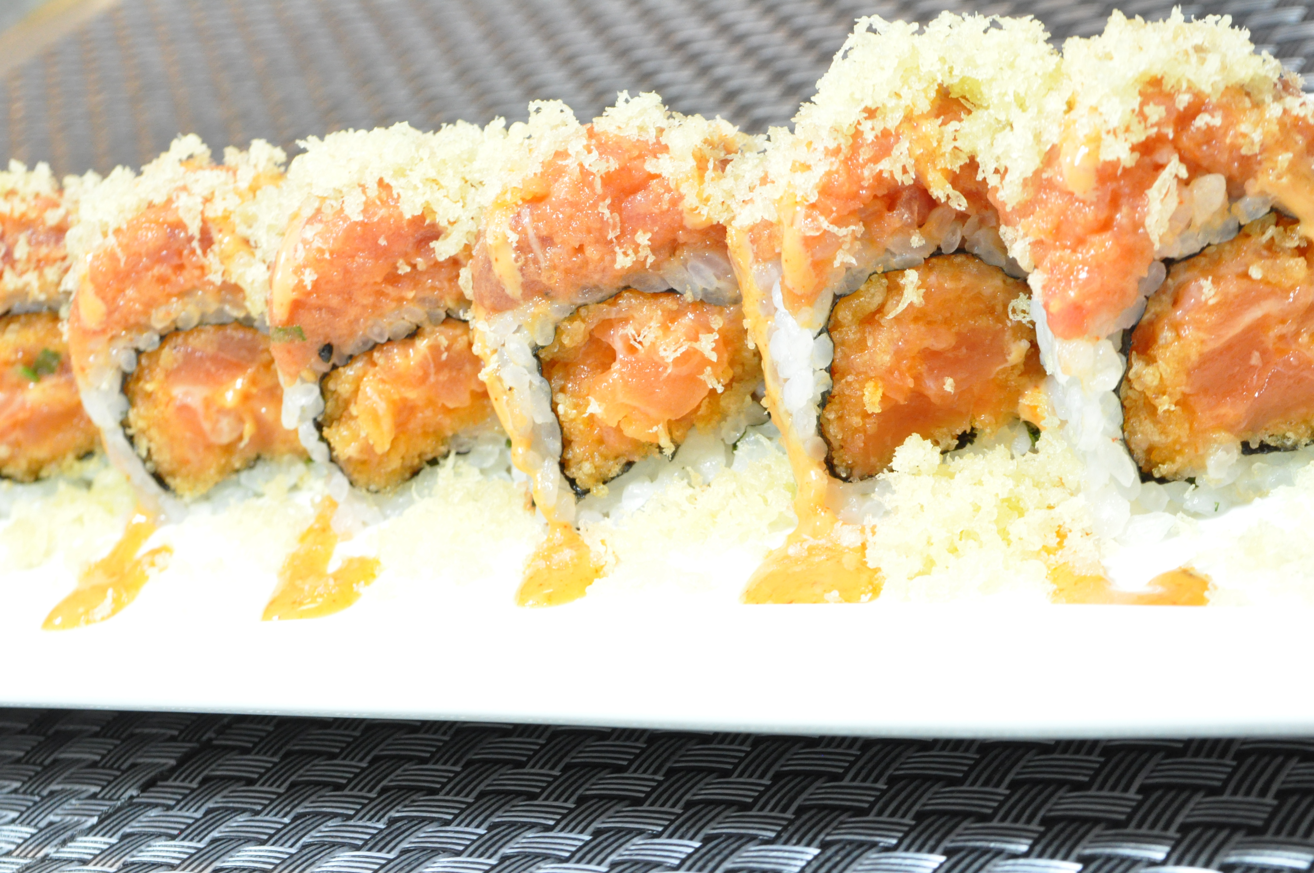 Order Spicy 2 In 1 Roll food online from Sushi Taku store, Chicago on bringmethat.com