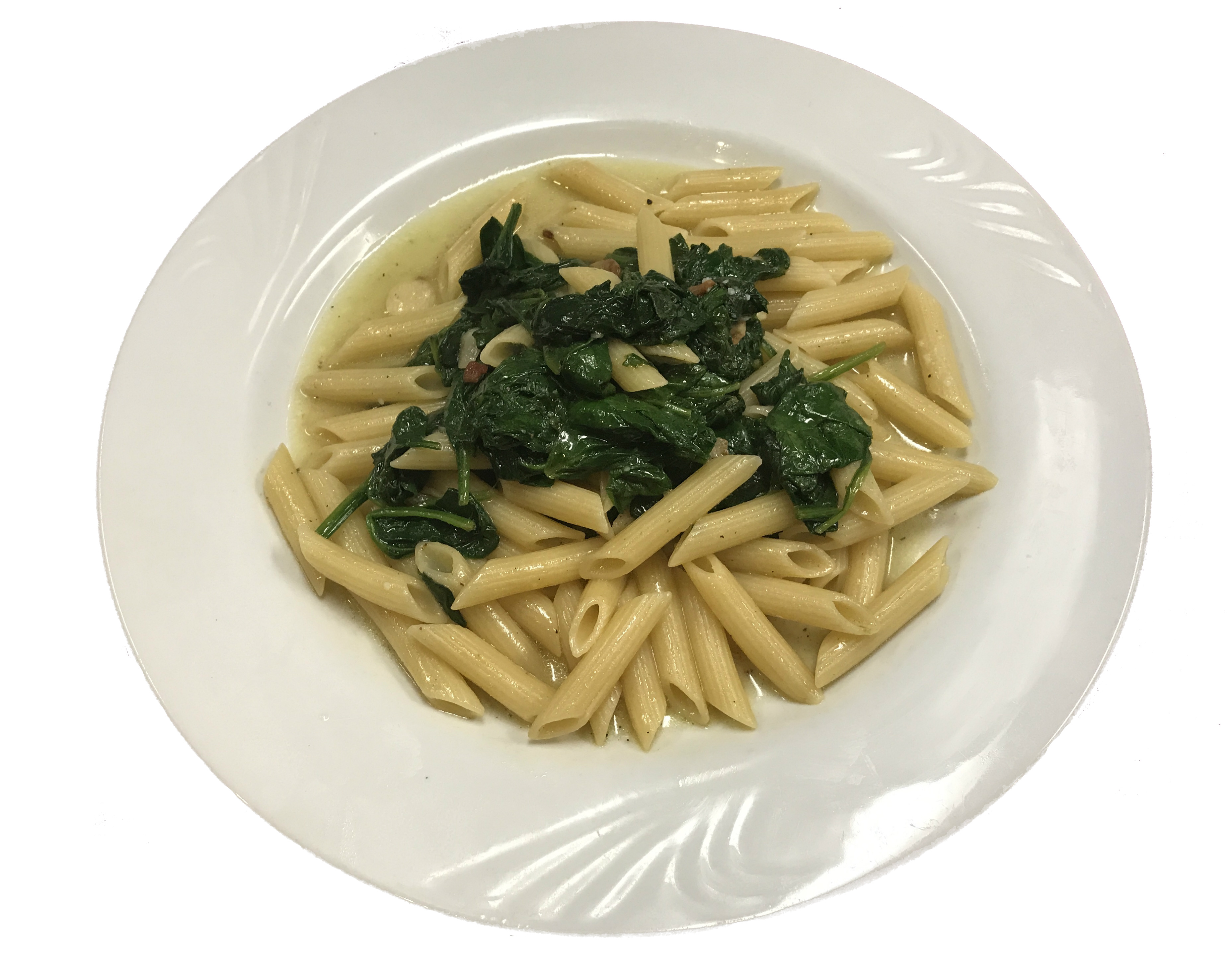 Order Penne with Spinach food online from Fratellis Italian Restaurant store, Burlington on bringmethat.com