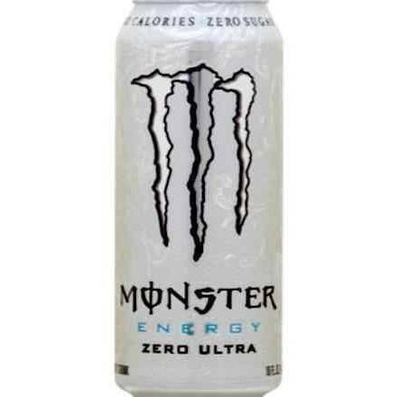 Order Monster Energy Drink Zero Ultra (16 oz) food online from Light Speed Market store, Marietta on bringmethat.com