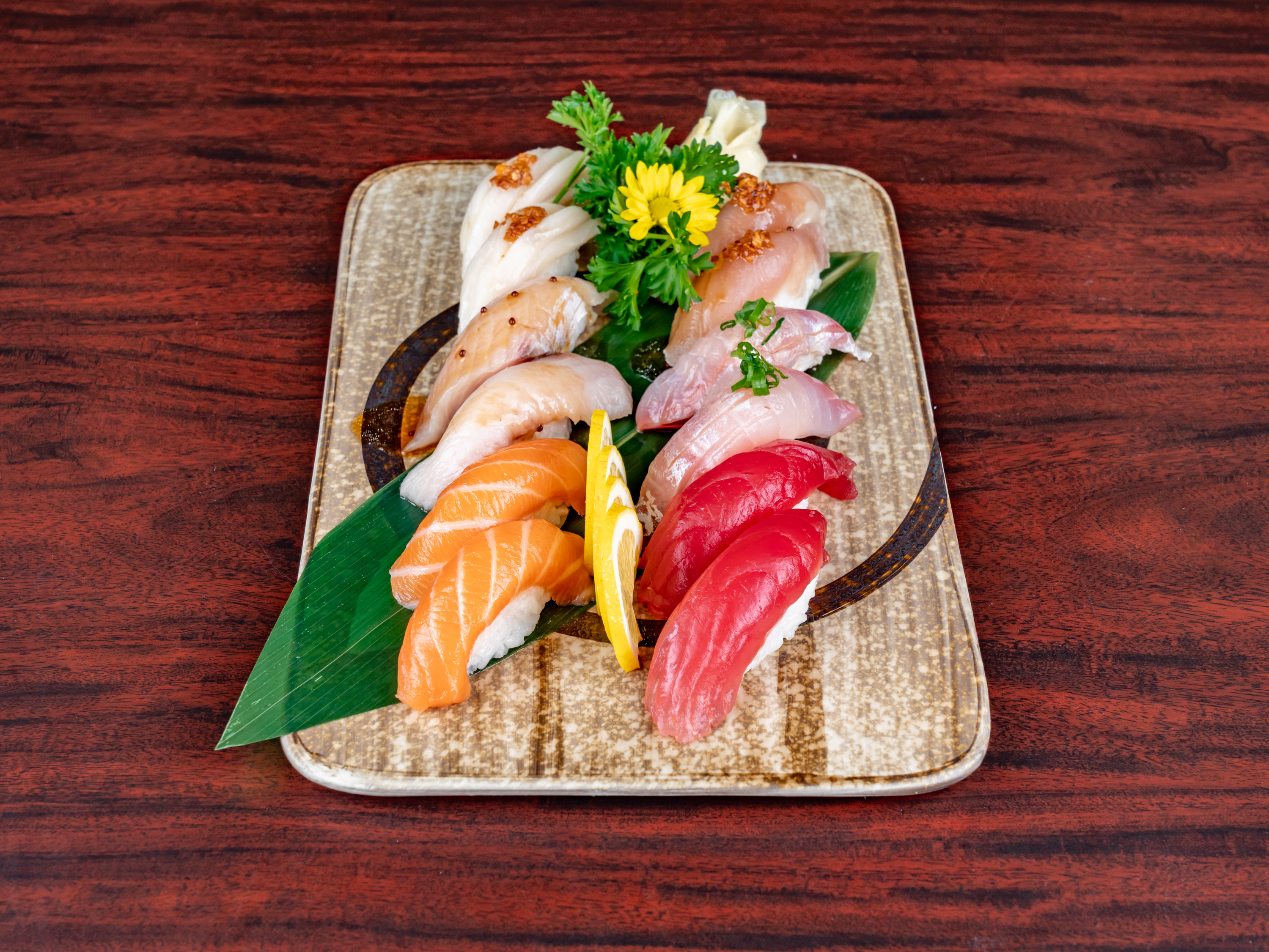Order Sushi Combo A food online from Sapporo Japanese Restaurant store, League City on bringmethat.com