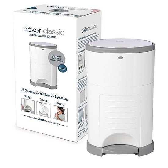 Order Dékor® Classic Hands-Free Diaper Pail food online from Buybuy Baby store, Franklin on bringmethat.com