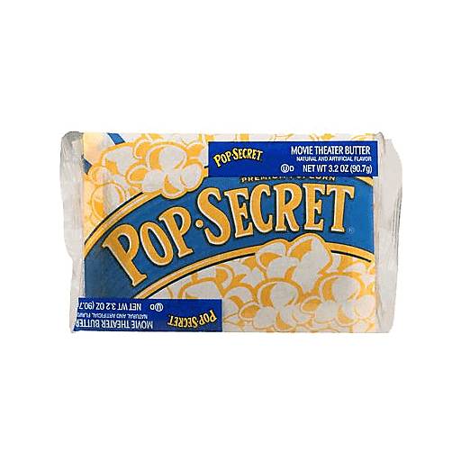 Order Pop Secret Movie Theater Butter Popcorn (3.2 OZ) 133841 food online from Bevmo! store, Pasadena on bringmethat.com