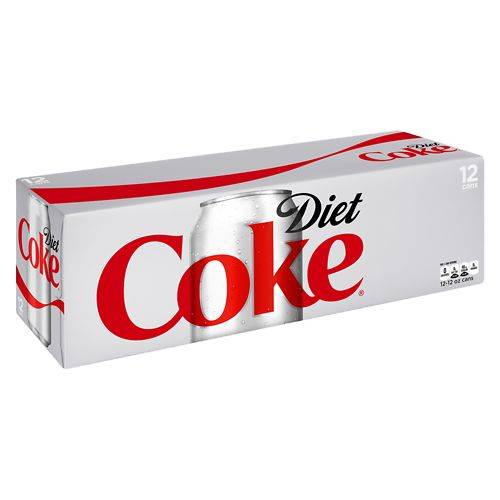 Order Diet Coke Soda - 12.0 oz x 12 pack food online from Walgreens store, Old Town on bringmethat.com