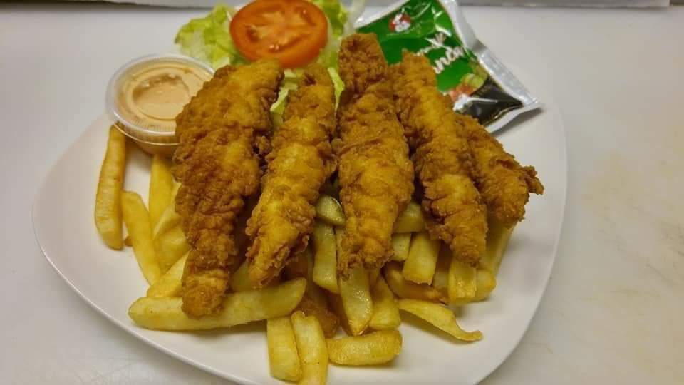 Order 5 Pieces Chicken Finger Box food online from Louisiana Cafe store, Old Town Manassas on bringmethat.com