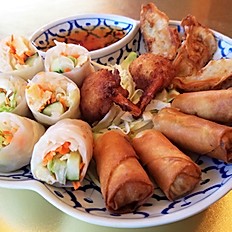 Order The Sampler food online from Pad Thai Restaurant store, Fairbanks on bringmethat.com