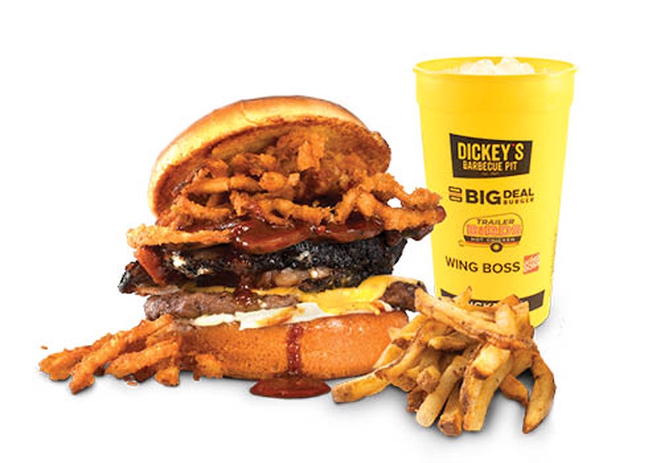 Order The Nunchuck Norris Cheeseburger Combo food online from Big Deal Burger store, McKinney on bringmethat.com