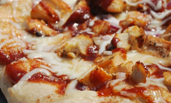 Order BBQ Chicken Pizza food online from The Suite Bar & Grill store, Columbus on bringmethat.com