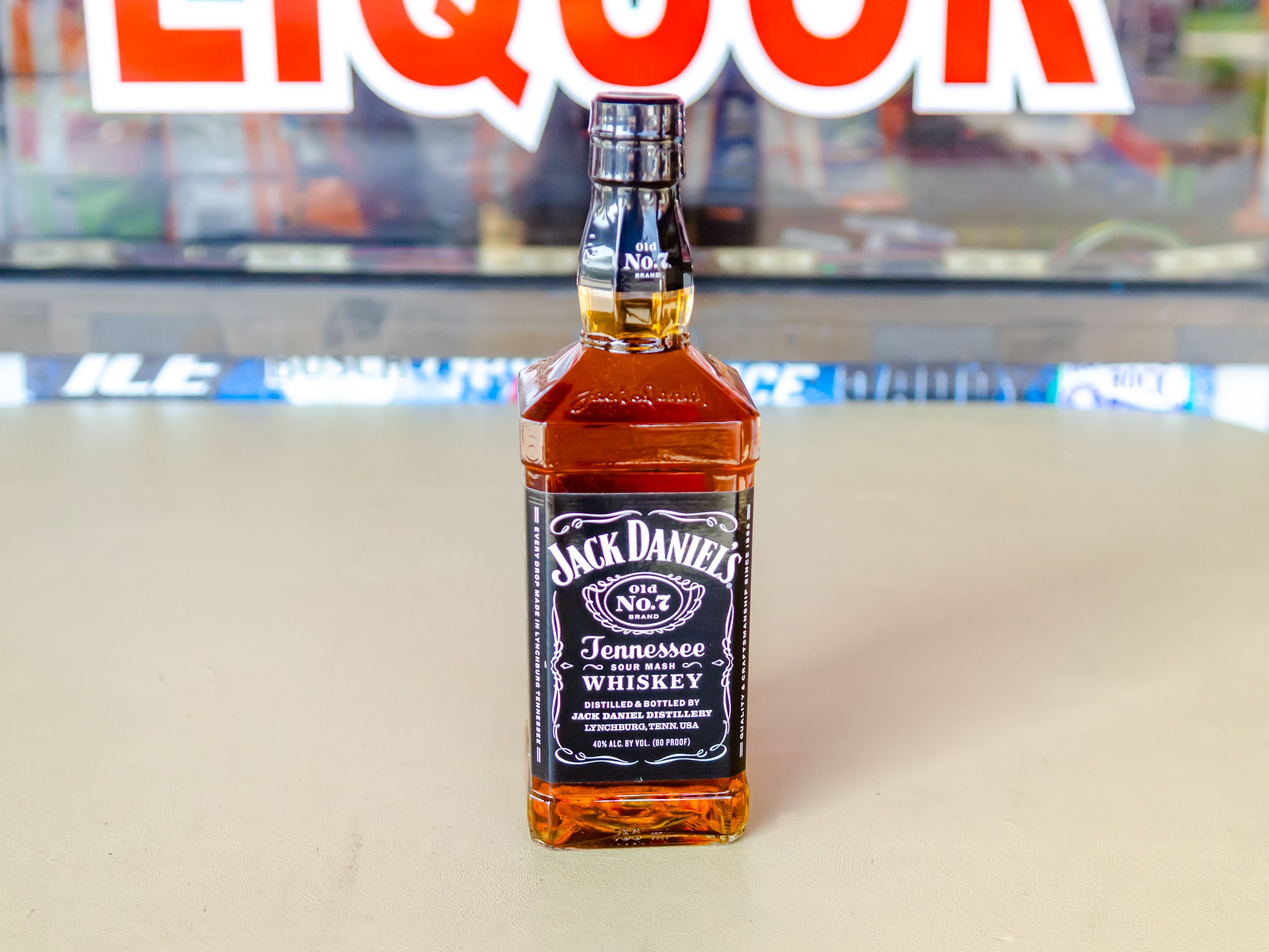 Order 1.75 Liter Jack Daniel's Black Label Whiskey food online from Milano Liquor store, Oceanside on bringmethat.com