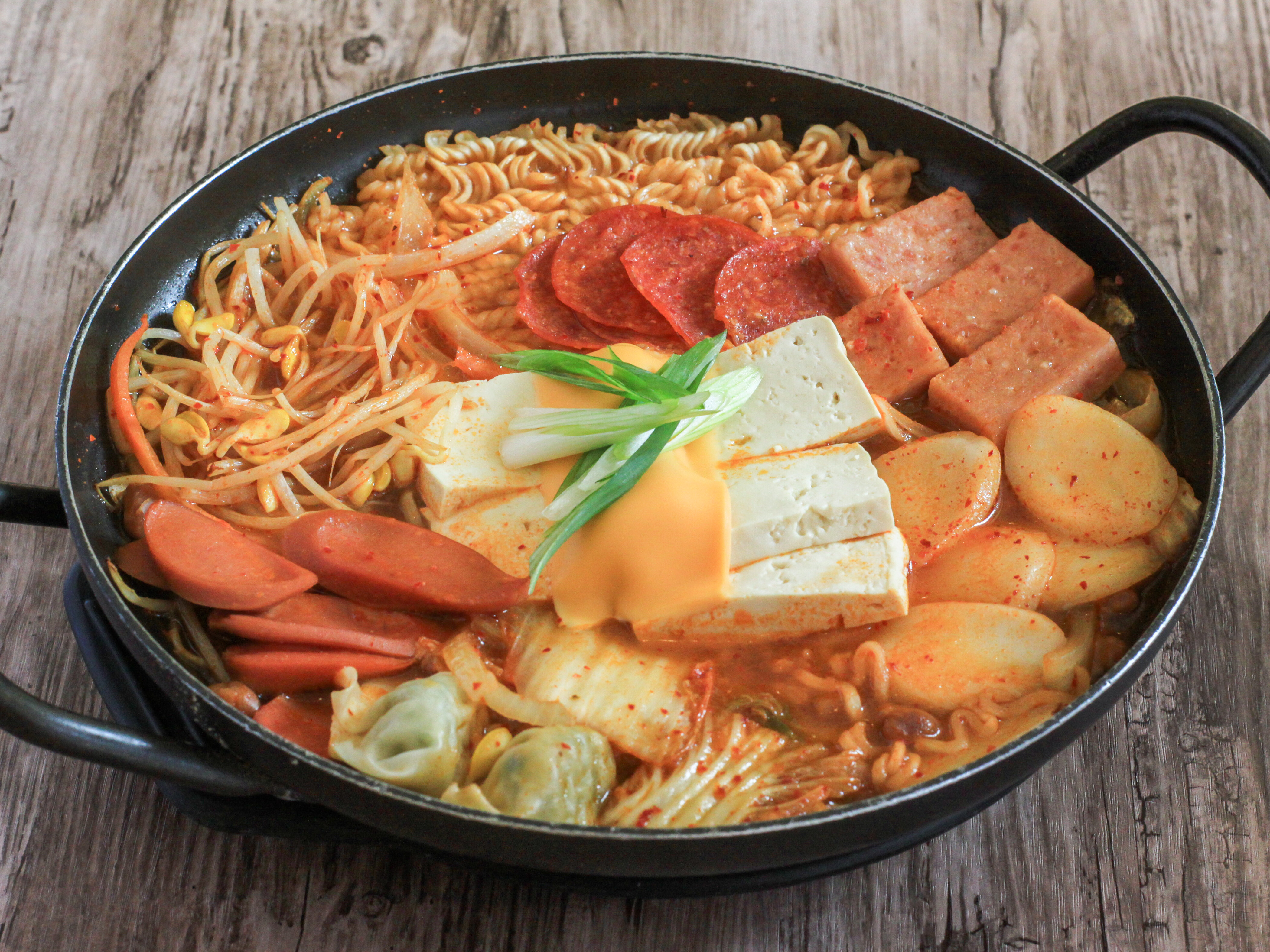 Order 23. Budae Jjigae food online from Spoon House store, Champaign on bringmethat.com
