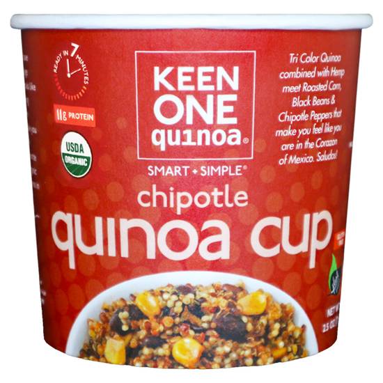 Order Keen One Chipotle Quinoa Cup 2.5oz food online from Everyday Needs By Gopuff store, Littleton on bringmethat.com