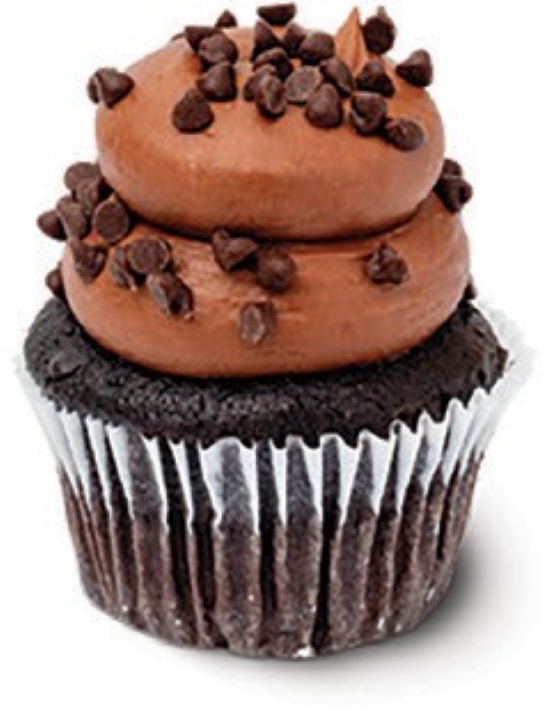 Order Midnight Magic Chocolate Chip Cupcake food online from Gigi Cupcakes store, Pittsburgh on bringmethat.com