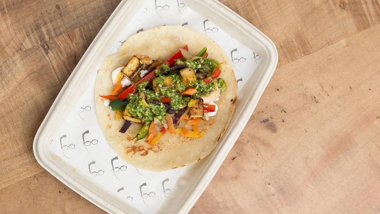 Order Tofu + Veggie Taco food online from Not Not Tacos store, San Diego on bringmethat.com
