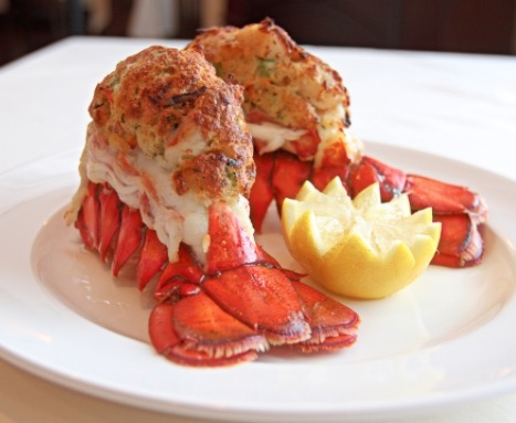 Order Lobster Tail - 9 Oz food online from Captain’s Curbside Seafood store, Trappe on bringmethat.com