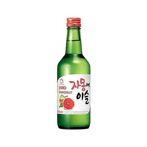 Order Jinro Chamisul Soju Grapefruit (375 ML) 128344 food online from BevMo! store, Paso Robles on bringmethat.com