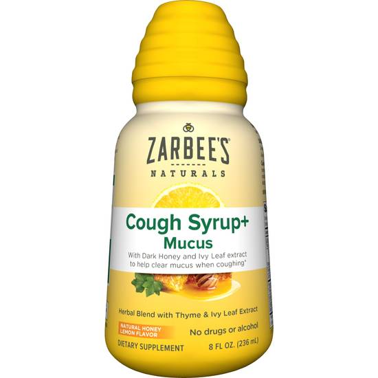 Order Zarbee's Naturals Cough Syrup + Mucus Natural Honey Lemon (8 oz) food online from Rite Aid store, Mount Vernon on bringmethat.com