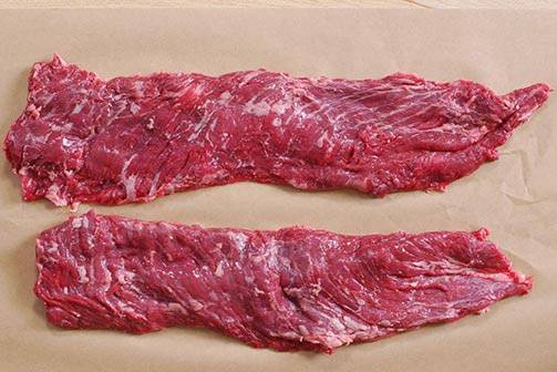 Order Beef Peeled Skirt Steak (Lb) food online from Ctown Supermarkets store, Uniondale on bringmethat.com