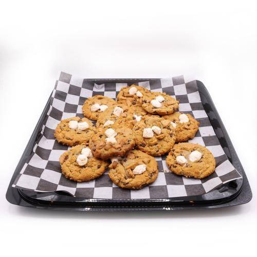 Order S'mores Mini Cookies By The Dozen food online from Cinnaholic store, Naperville on bringmethat.com