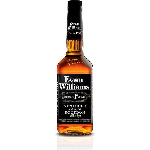 Order Evan Williams Black Label Bourbon (750 ML) 1588 food online from BevMo! store, Riverbank on bringmethat.com