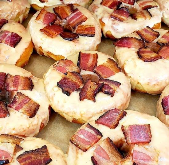 Order Maple Bacon - Regular Price food online from Union Square Donuts store, Brookline on bringmethat.com