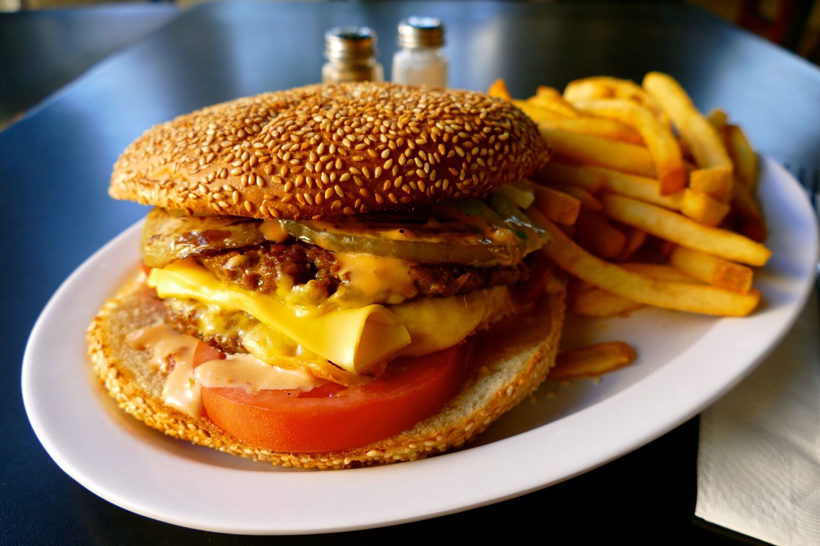 Order Double Vegetarian Patty food online from Pico Cafe store, Los Angeles on bringmethat.com