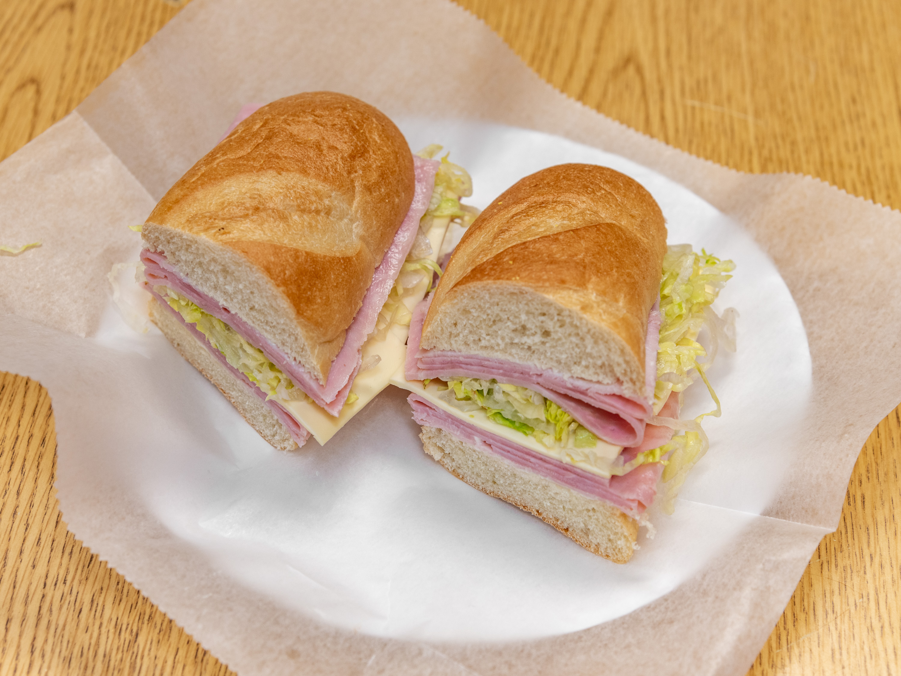 Order Ham, Egg and Cheese Sub food online from Revere house of pizza store, Revere on bringmethat.com