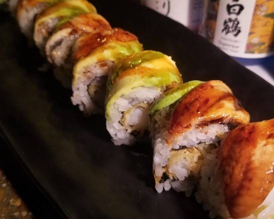 Order Dragon Roll food online from I Luv Sushi store, Rockford on bringmethat.com