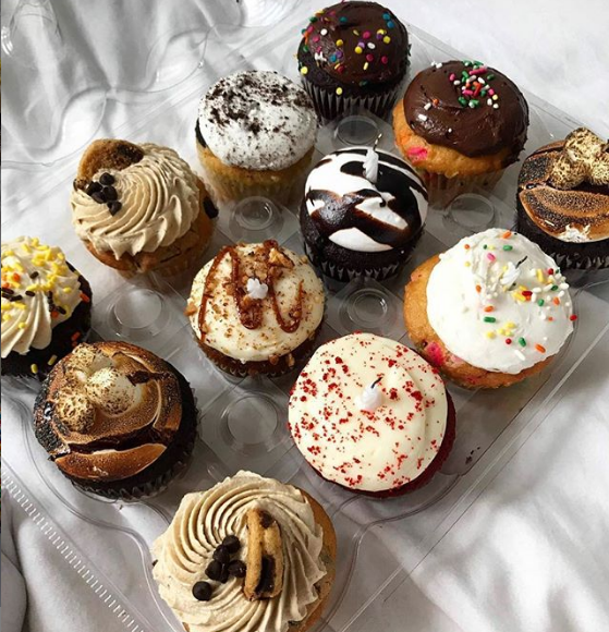 Order 1 Dozen Premium Cupcakes Full size food online from Buttercup Bake Shop store, New York on bringmethat.com