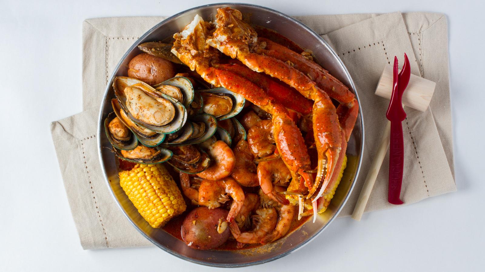 Order Large Catch food online from Hook & Reel Cajun Seafood store, Athens on bringmethat.com