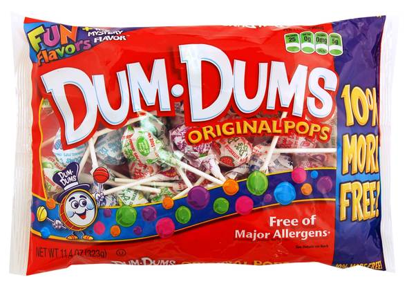 Order Dum Dums Original Mix Bonus Bag Pops, 11.4 OZ food online from CVS store, BRYANT on bringmethat.com