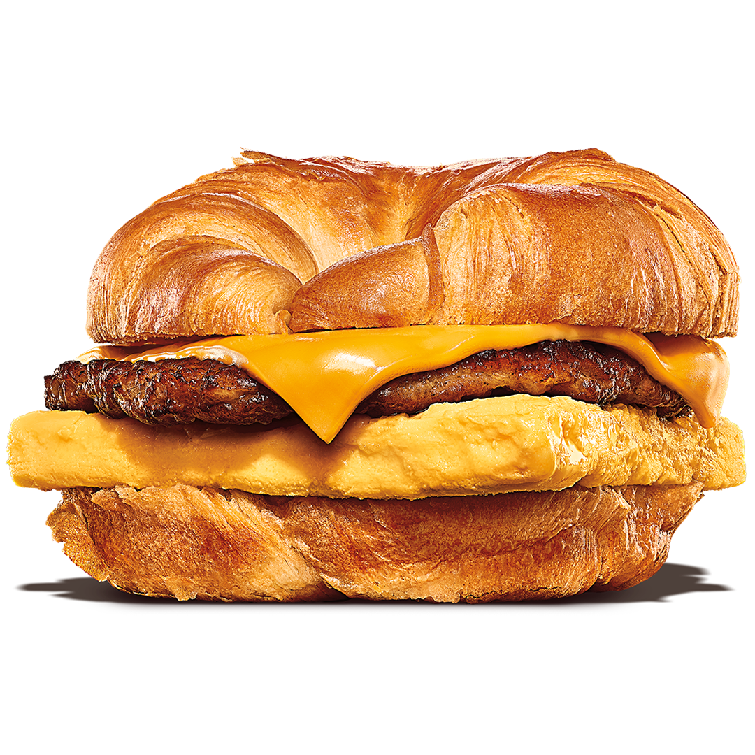 Order Sausage, Egg & Cheese Croissan'wich food online from Burger King store, Tannersville on bringmethat.com