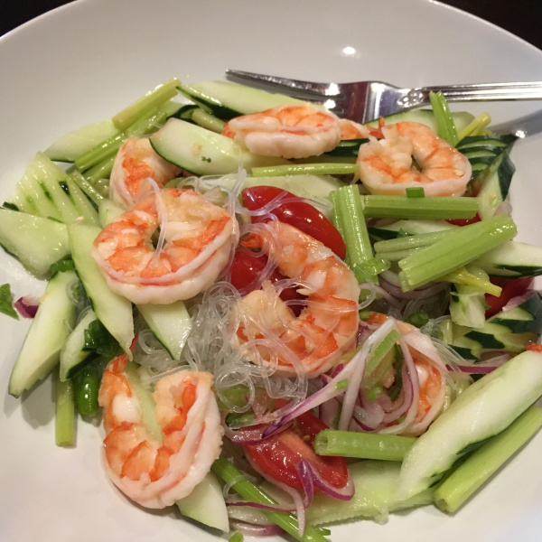 Order TS6. Yum Woon Sen Salad food online from Thai Pin store, Lawrence Township on bringmethat.com