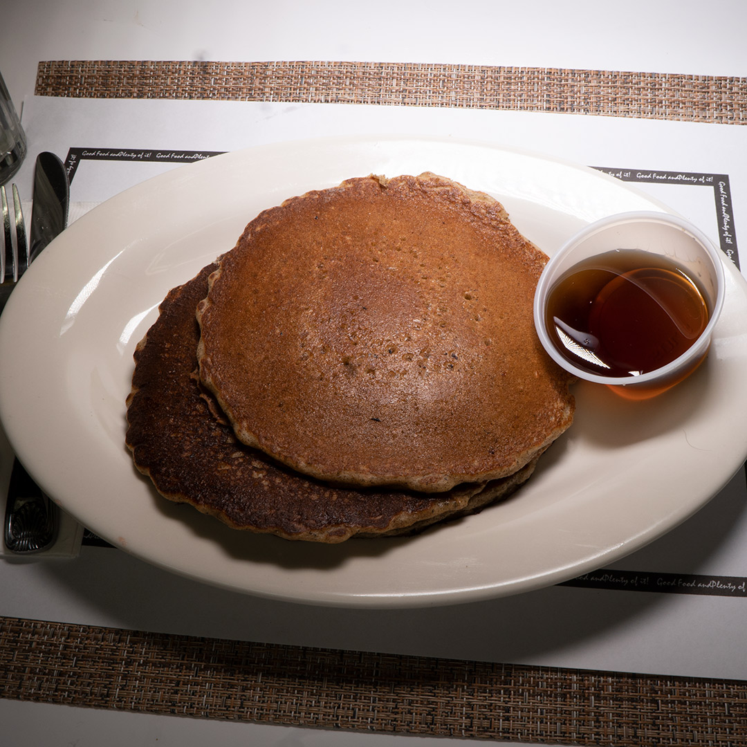 Order Multi-Grain Pancakes food online from Coach House Diner Restaurant store, North Bergen on bringmethat.com