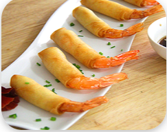 Order Shrimp Egg Roll food online from No.1 Chinese Kitchen store, Bronx on bringmethat.com