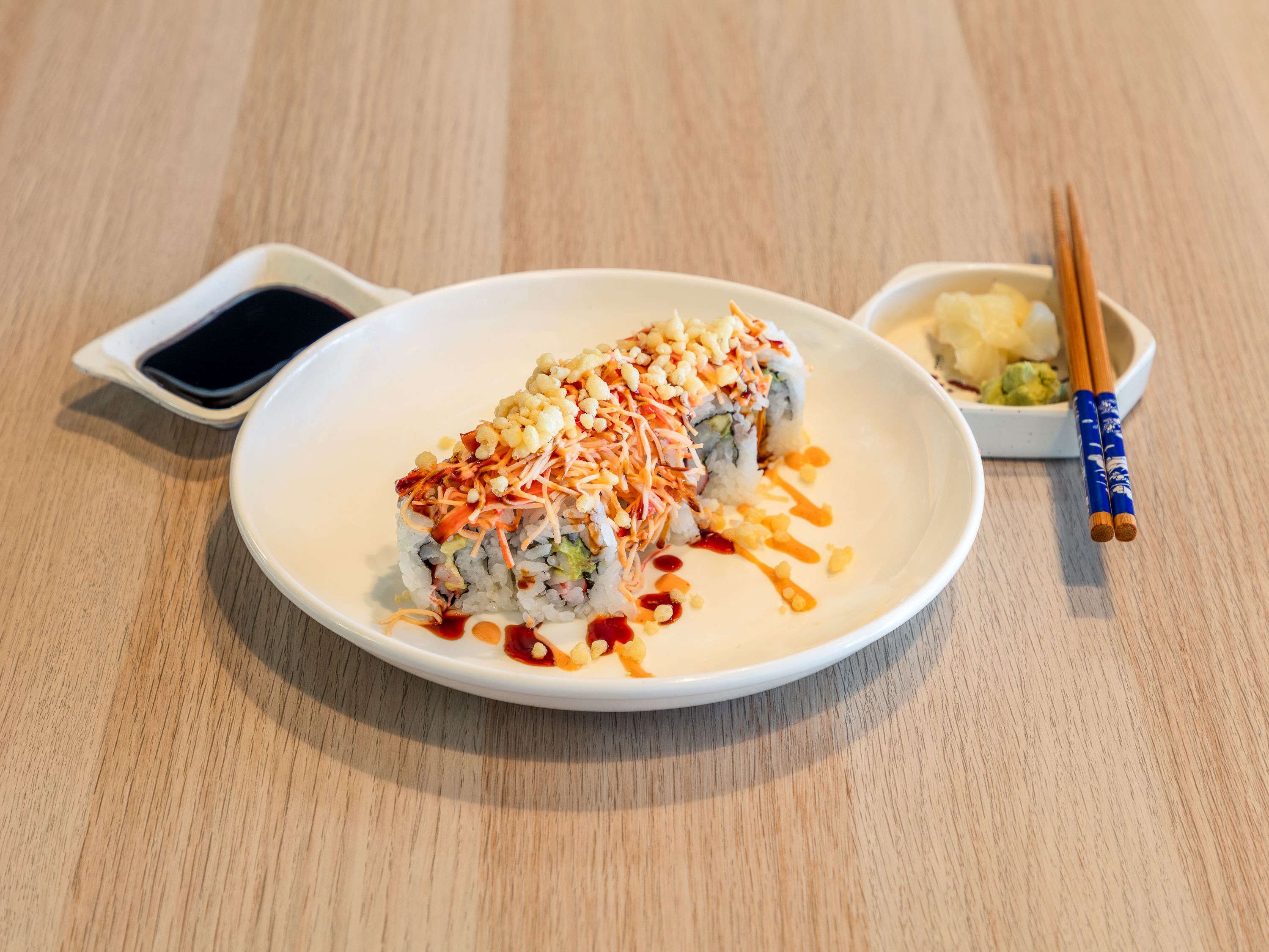 Order Crunch Roll food online from Sushi Go store, Rowlett on bringmethat.com