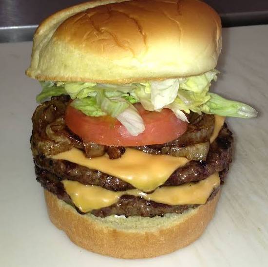Order Double Cheeseburger food online from Bubby Beefs & Red Hots store, Elk Grove Village on bringmethat.com