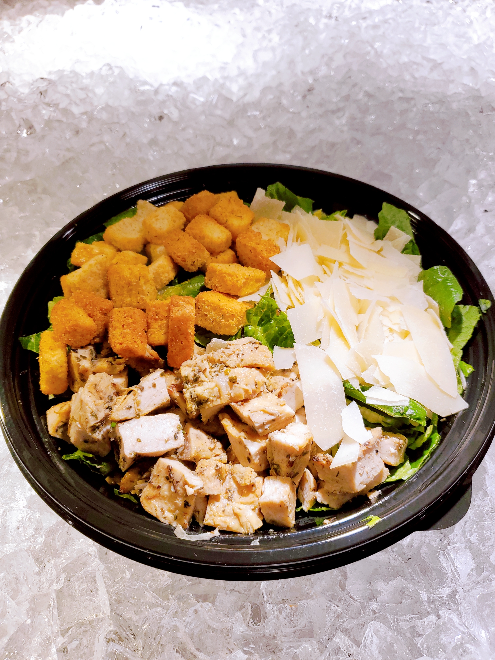 Order Grilled Chicken Caesar Salad food online from Hudson Market store, New York on bringmethat.com