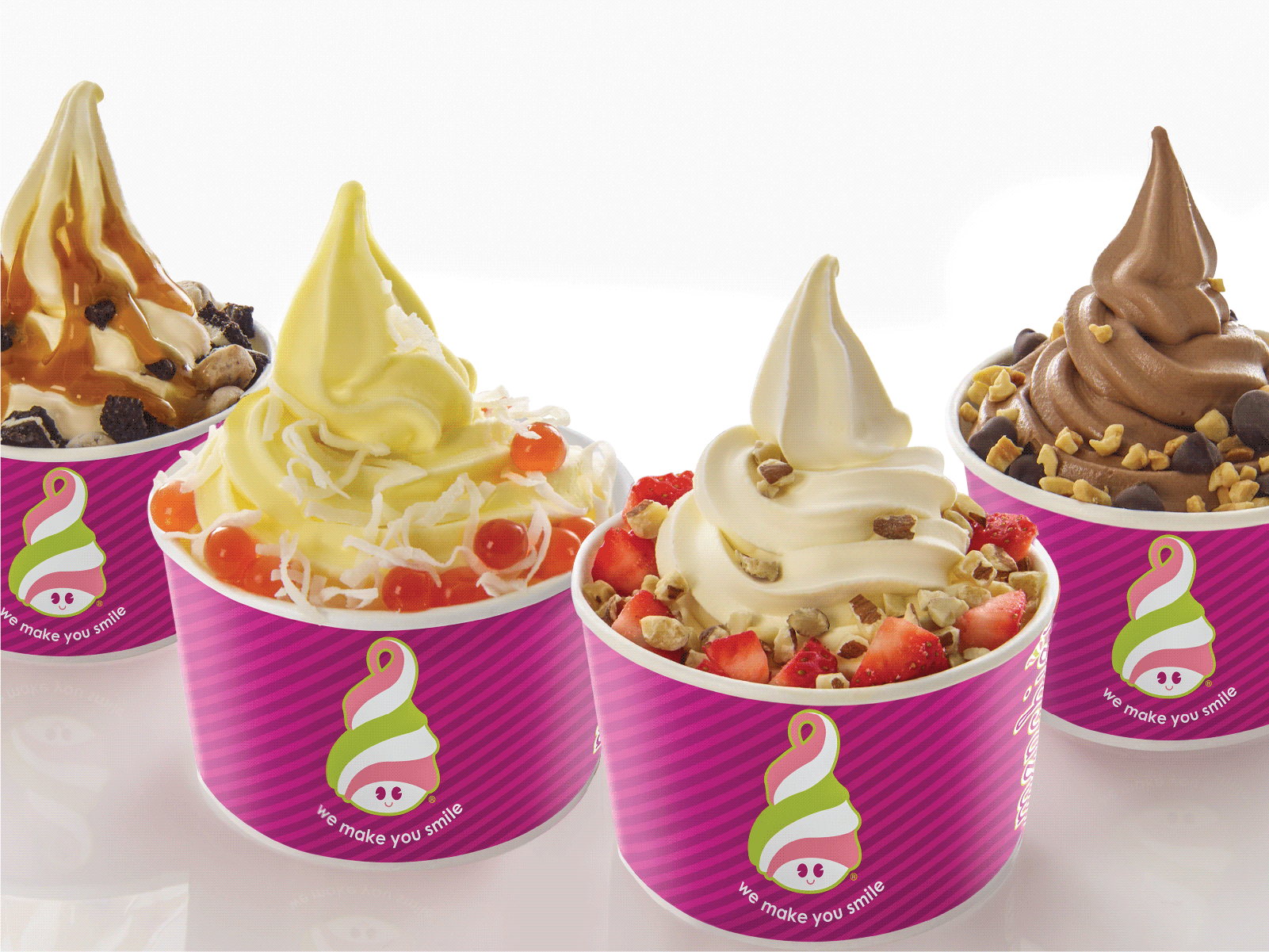 Order Family Four Pack food online from Menchie's Frozen Yogurt store, Euless on bringmethat.com