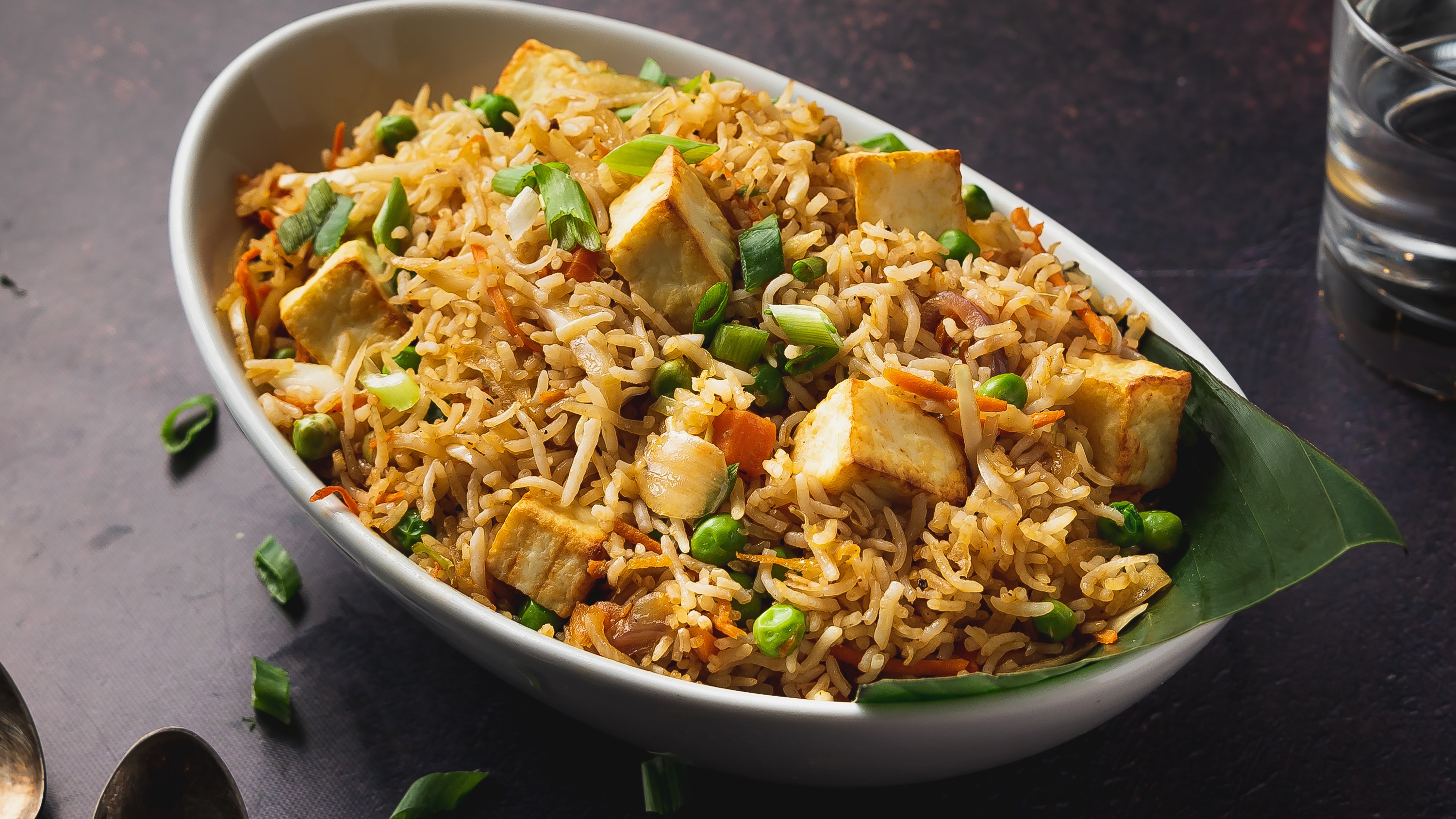 Order Paneer Fried Rice food online from Sangam Chettinad Indian Cuisine store, Austin on bringmethat.com