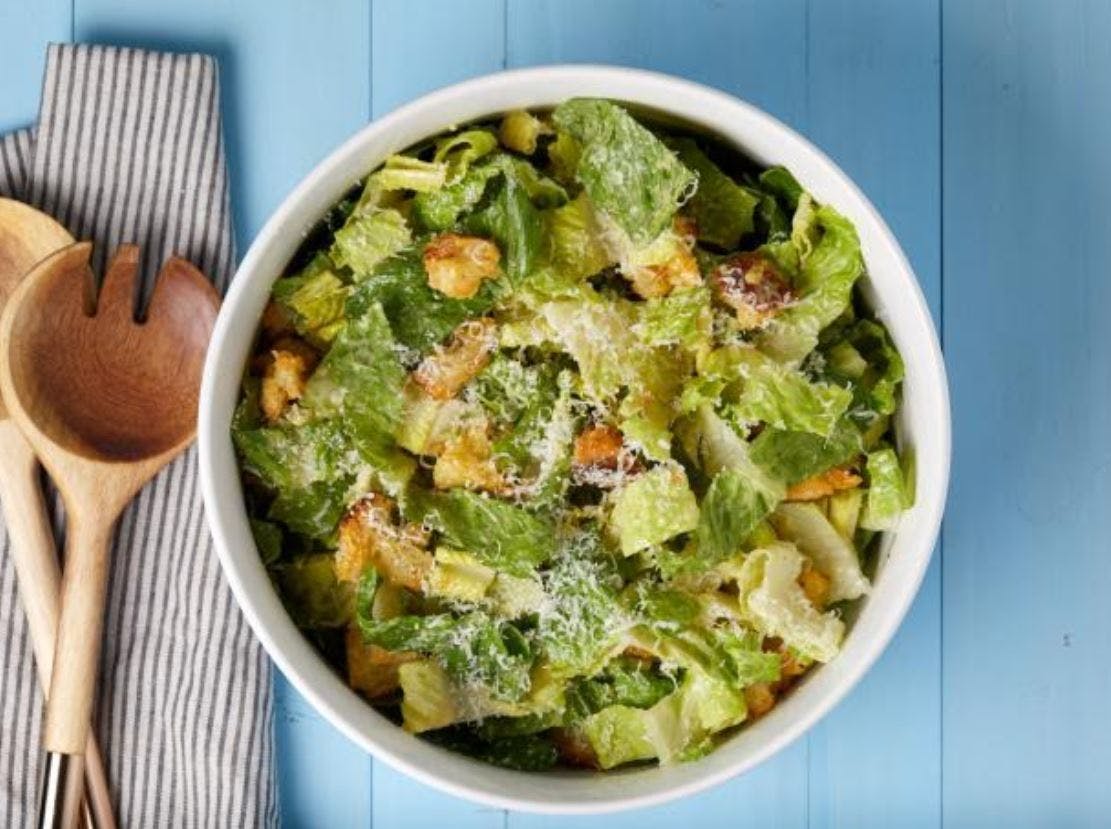 Order Caesar Salad - Medium food online from Bianco Italian Cuisine store, Inglewood on bringmethat.com